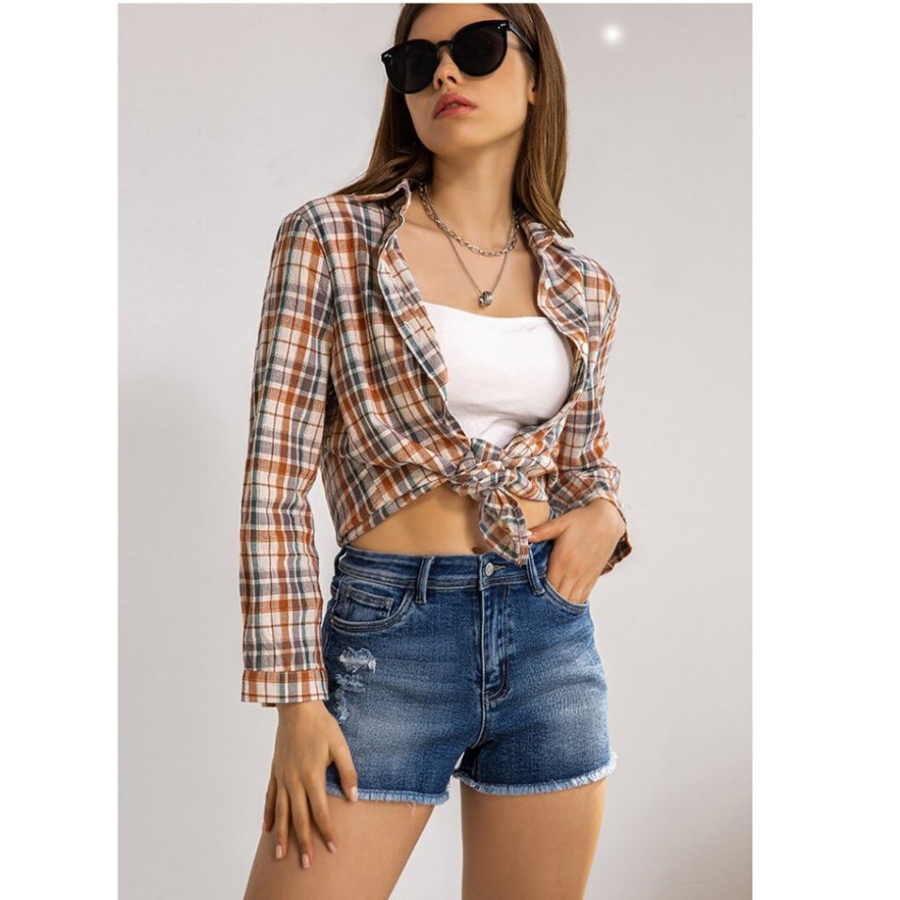 Short Denim Jeans Blue/Light blue